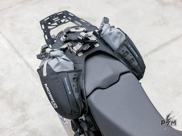 Mosko moto Reckless 10 on a Ducati DesertX - Perunmoto