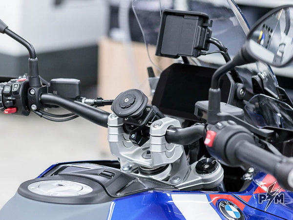 Quadlock phone mount on BMW R 1300 GS Perunmoto