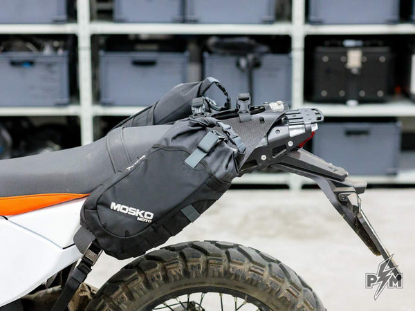 Mosko Moto Reckless 10 on KTM 390 Adventure R - Perunmoto