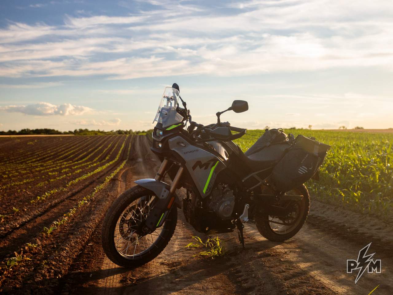 Mosko Moto Alpine 60 on CF-Moto 450MT / Ibex 450