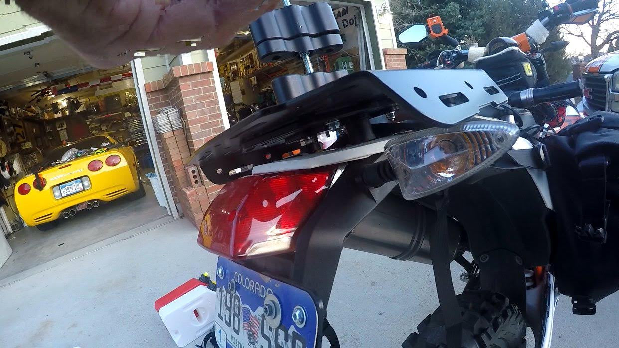 Perun moto Extension plate and US turn signals issue