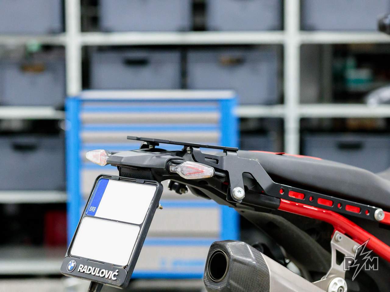 Perun moto F900GS Mini top rack Gnoblin - 4