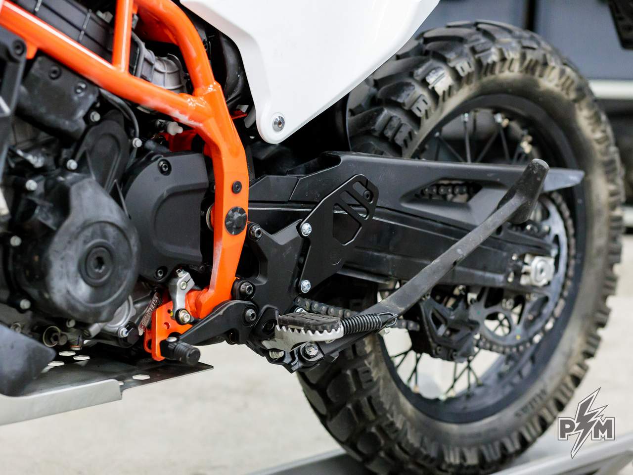 Perun moto KTM 90 Adventure R X Enduro Heel guards - 2