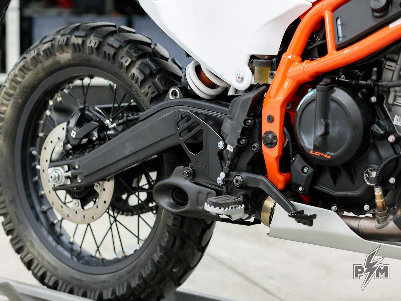 Perun moto KTM 90 Adventure R X Enduro Heel guards - 5