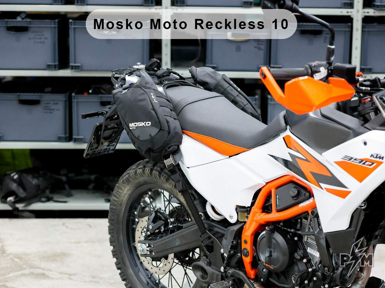 Perun moto KTM 390 Adventure R Top luggage rack - Reckless 10 Mosko moto