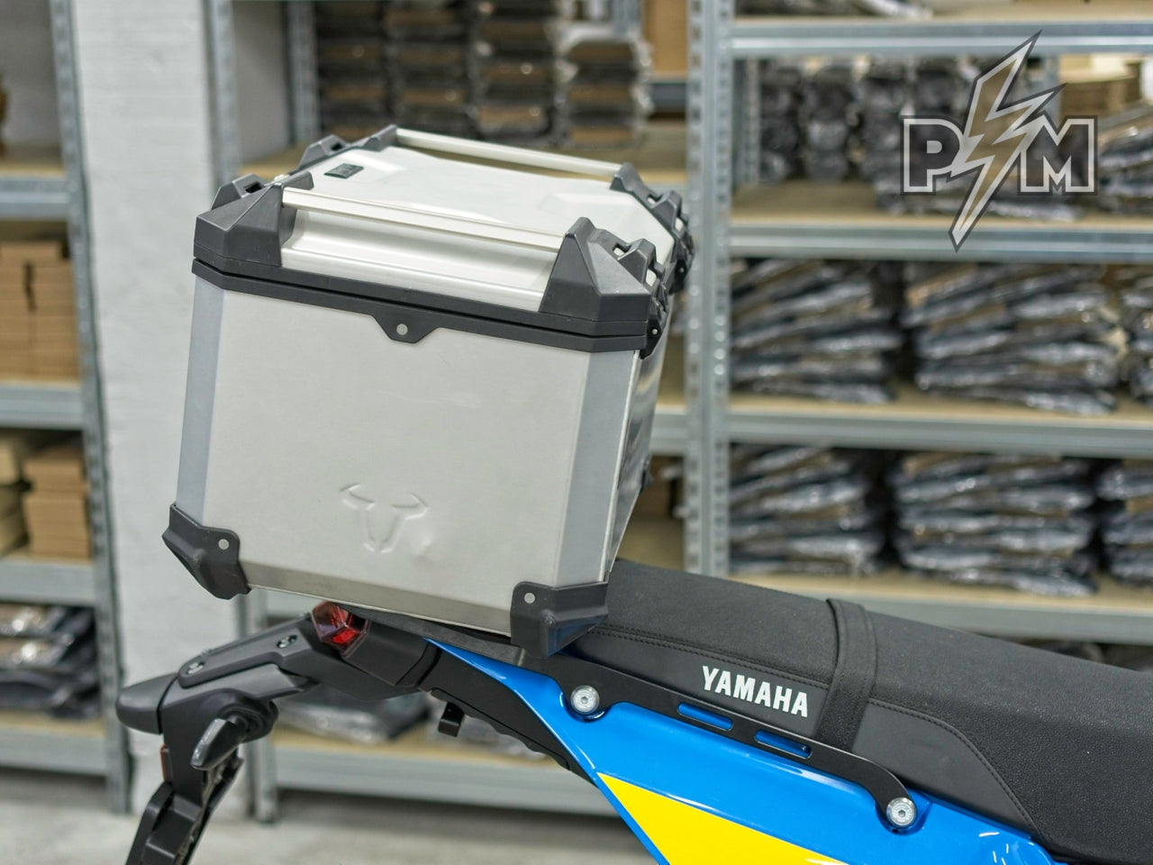 SW-Motech top case on Yamaha Tenere 700 