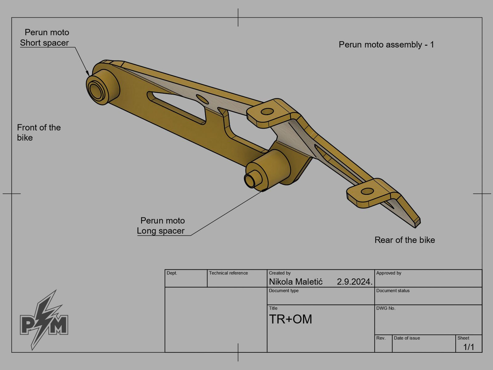 Aprilia Tuareg with Perun moto Top rack and Outback pannier racks