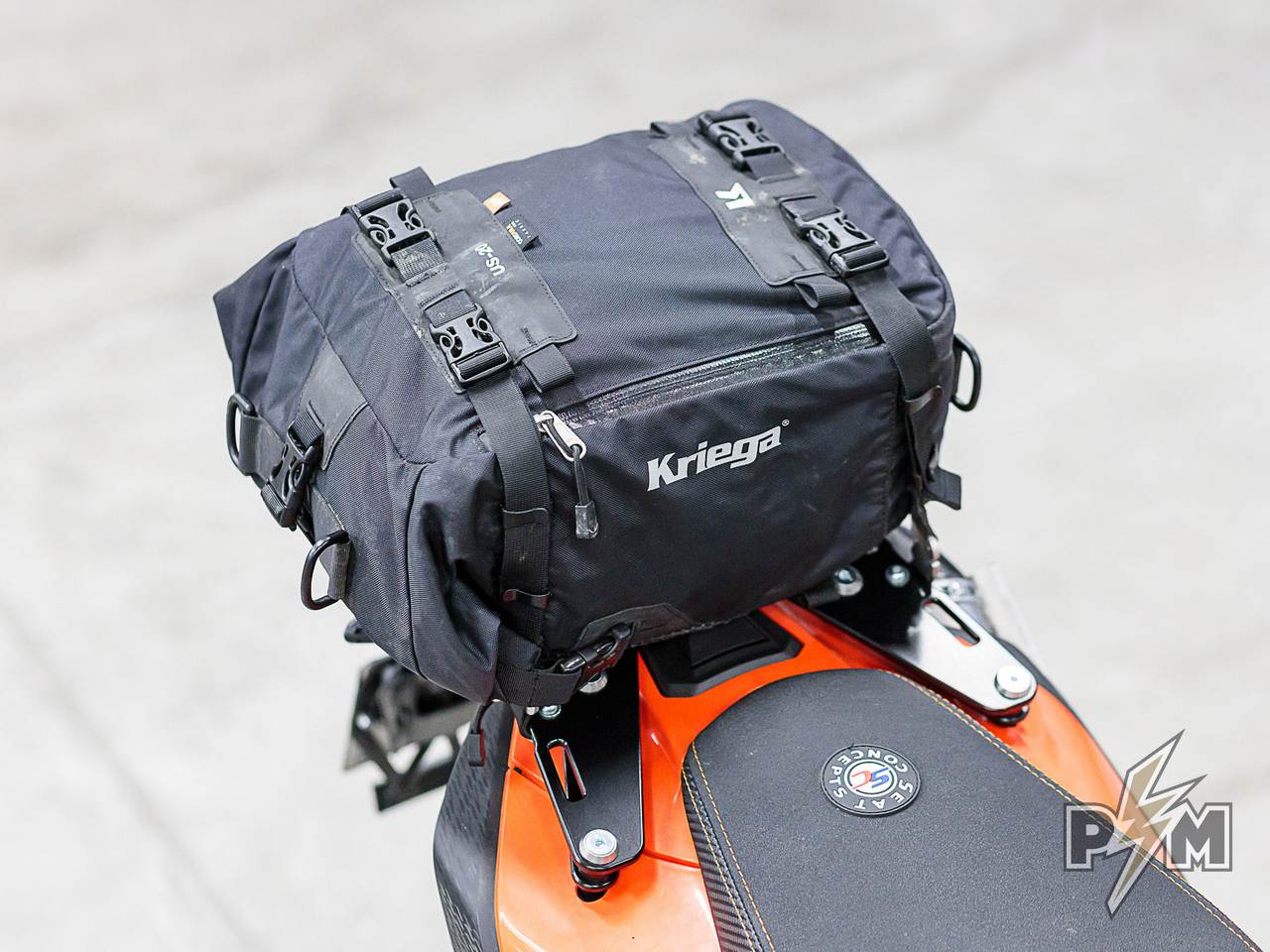 Kriega US-20 Drypack on KTM 690 Enduro - Perunmoto
