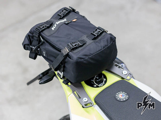 Perun moto Husqvarna 701 Luggage rack with Kriega US-10 Drypack