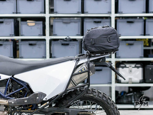 Perun moto Husqvarna 701 Luggage rack & Extension plate with Kriega US-30 Drypack