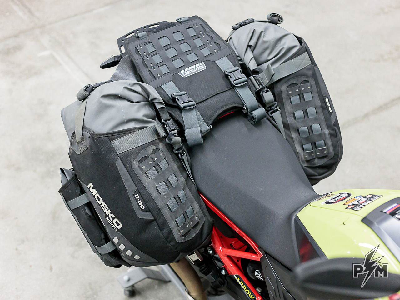 Mosko moto Reckless 80 V4.0 on BMW F900GS - Perunmoto