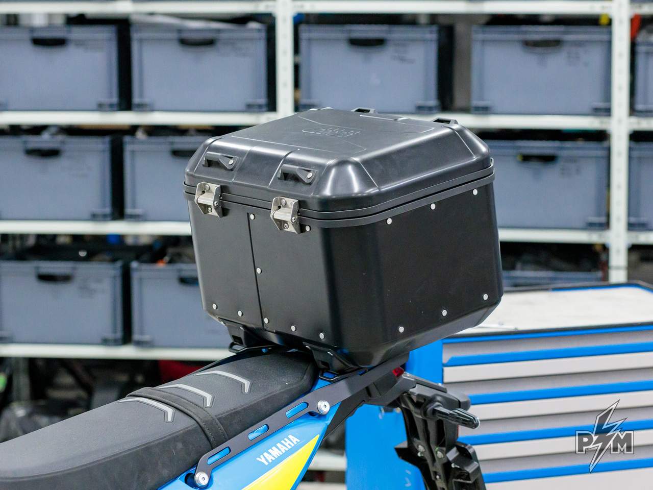 Perun moto Top luggage rack gen 2 for Yamaha Tenere 700 with Givi Monokey top case