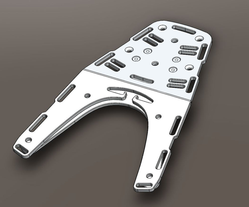 Perun moto Husqvarna 701 Luggage rack progress UPDATED Perunmoto