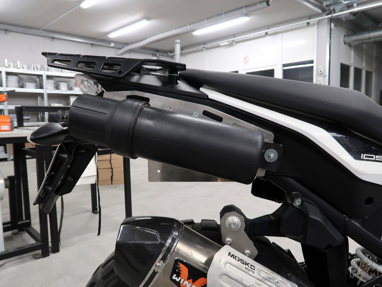 KTM 1090/1290 Side rack - Rotopax/Tooltube/Tool roll bracket