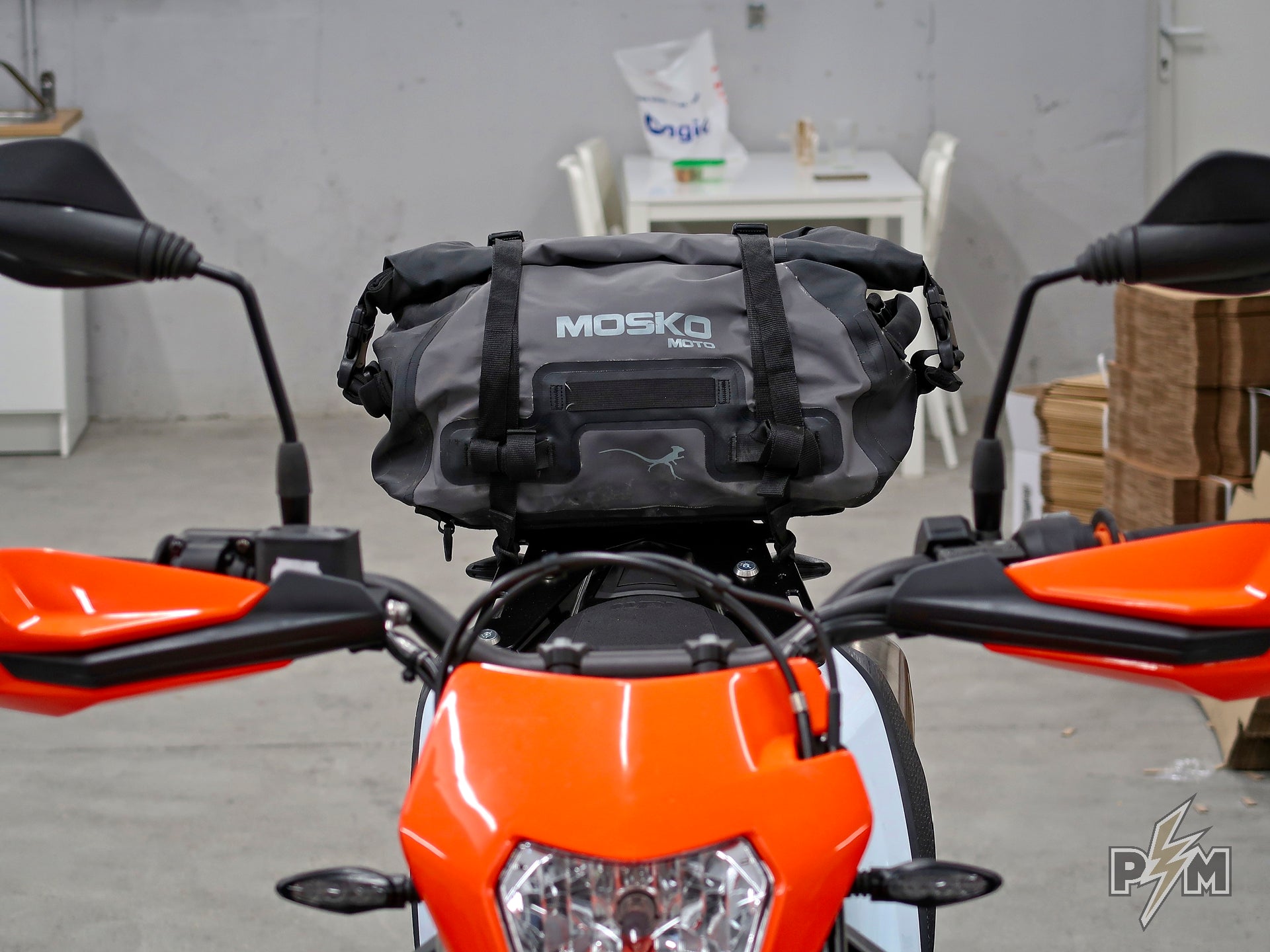 2019+ KTM 690 Enduro  Luggage rack and Mosko moto Scout 25 Duffle