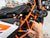 Air box removal on 2019 KTM 690 Enduro - photo instructions