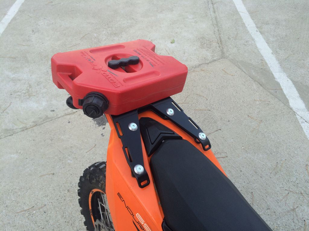 Rotopax and Perun moto KTM 690 Luggage rack SD - Perunmoto