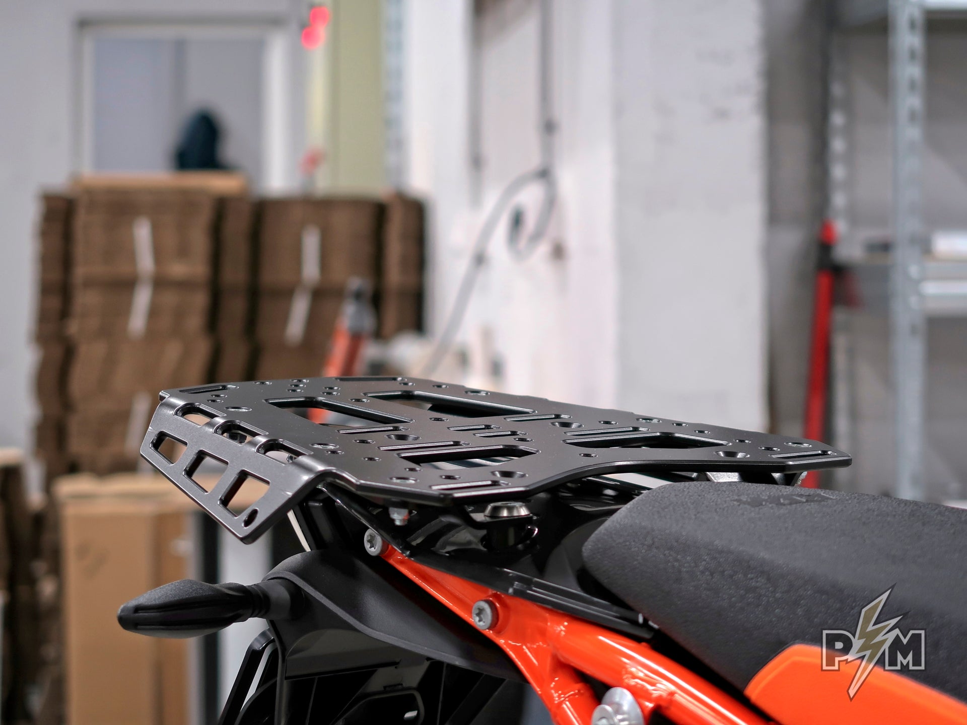 790/890/1X90 Top luggage rack on KTM 790 Adventure R - brief overview