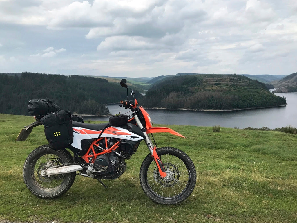 Perun moto KTM 690 Enduro Luggage rack (2019+) and Kriega OS-Base