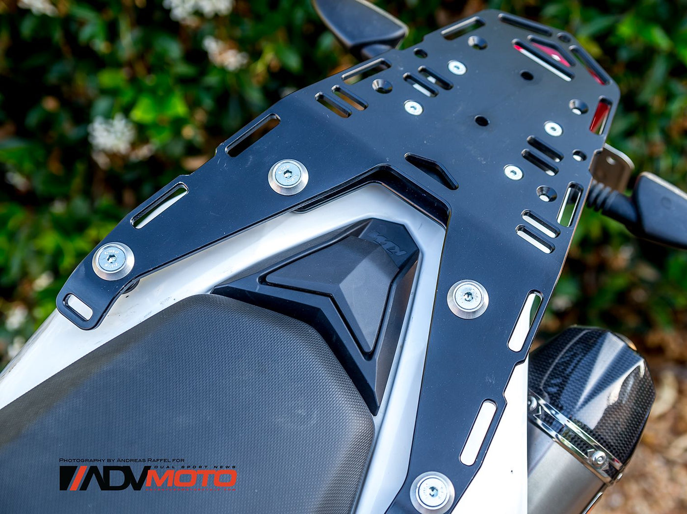 Perun moto KTM 690 Enduro Luggage rack in AdvMoto Magazine! Perunmoto