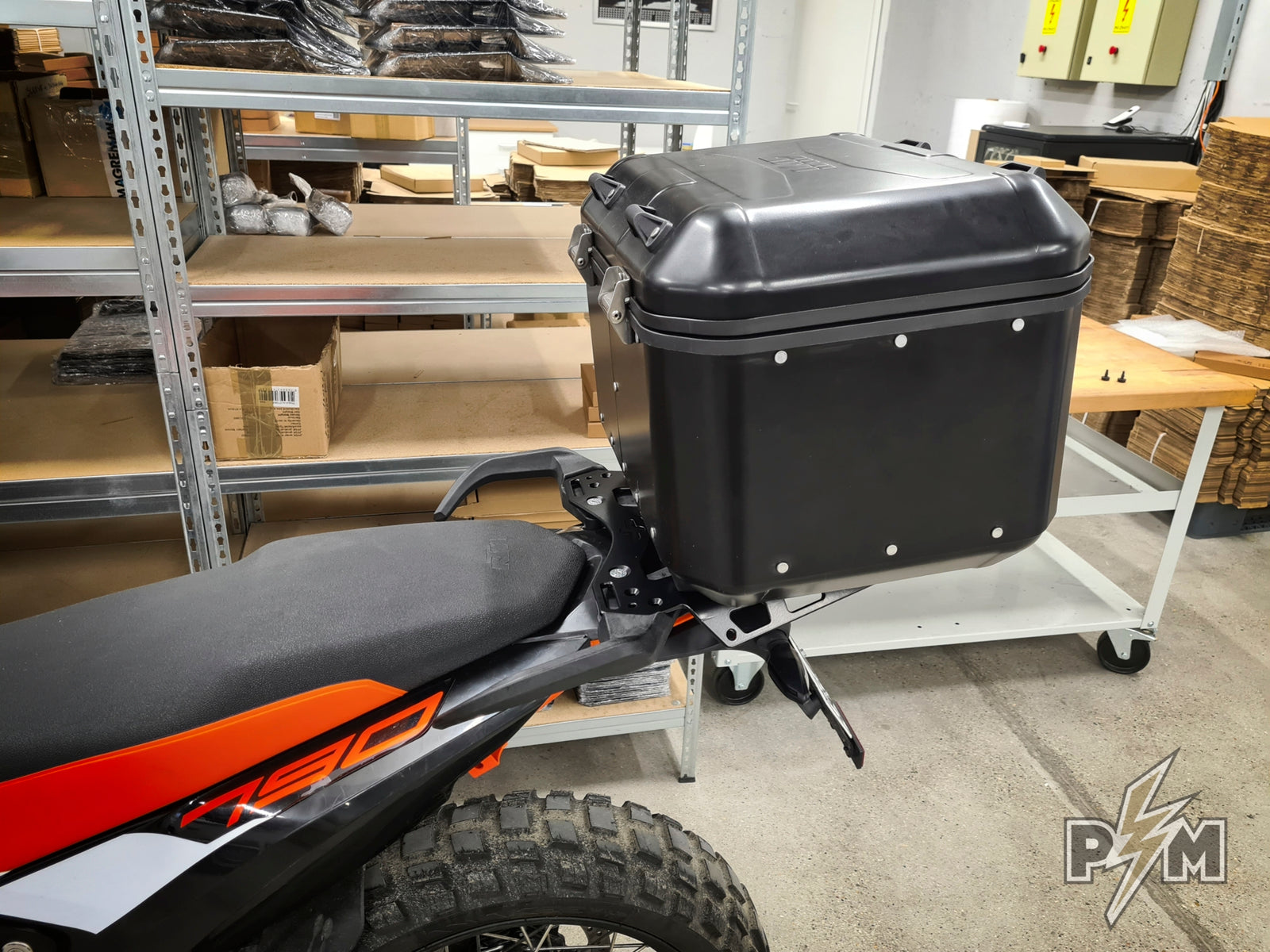 KTM 790/890 Billet rack - Large and top cases