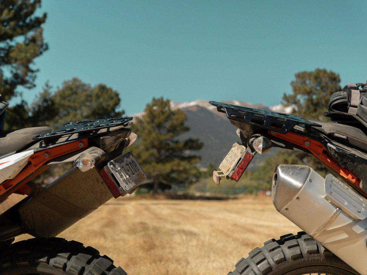 Small vs Large Billet rack for 790/890 Adventure