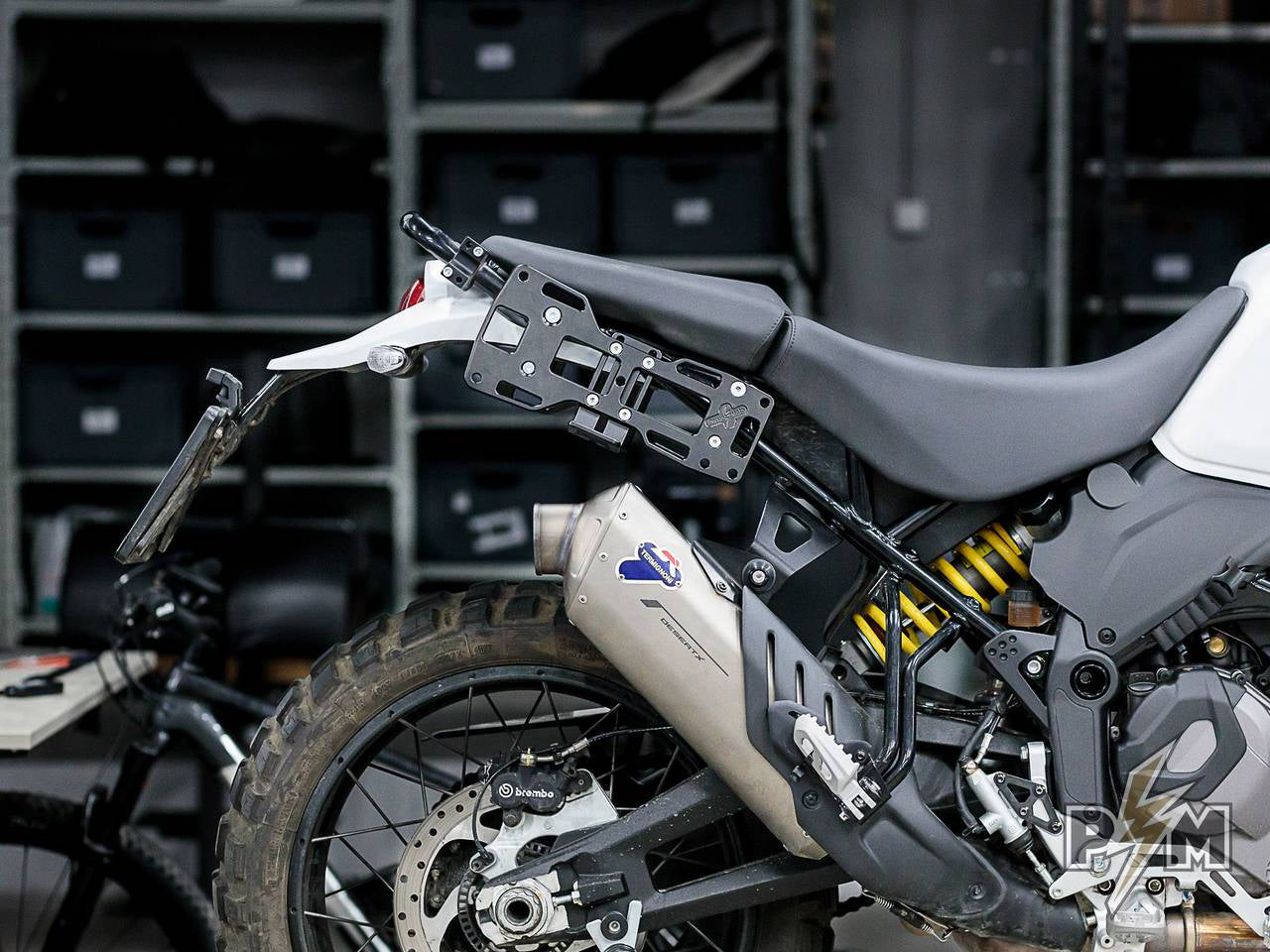 Ducati DesertX Side carriers - Perunmoto