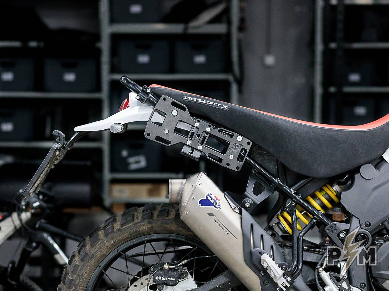 Ducati DesertX Side carriers - Perunmoto