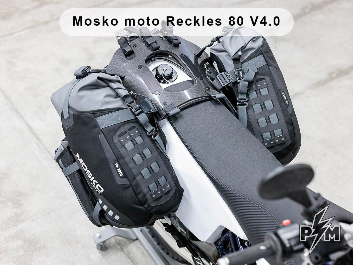 Perun moto Husqvarna 701 Enduro Supermoto Luggage rack GEN2 - Mosko moto Reckless 80