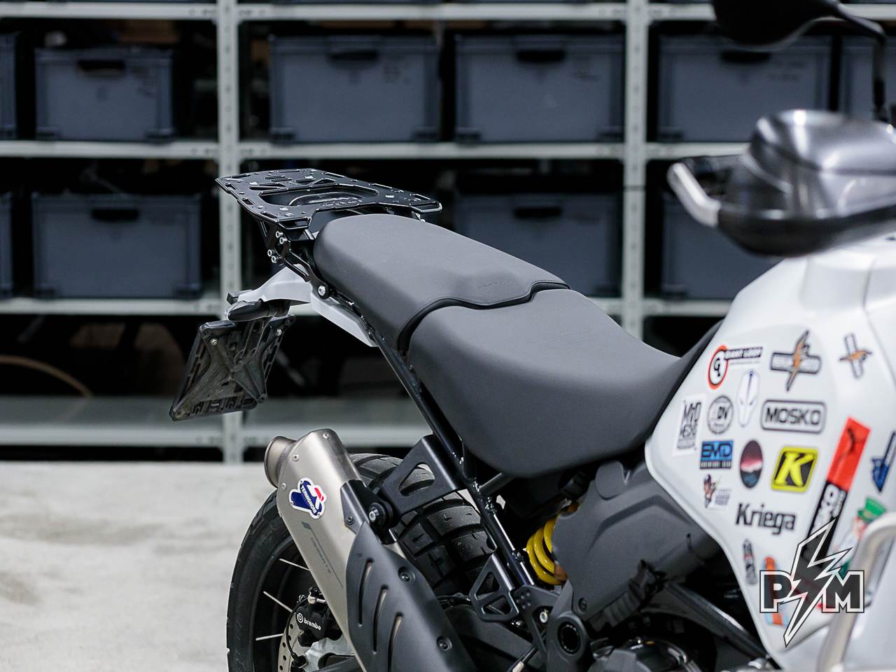 Perun moto Ducati DesertX Top luggage rack - 7