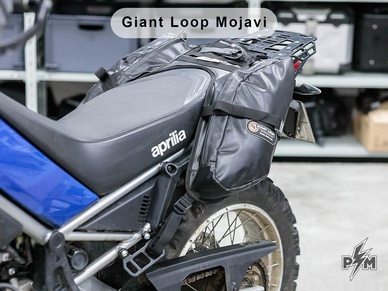 Perunmoto_Aprilia_Tuareg_Top_luggage_rack-Giant Loop Mojavi