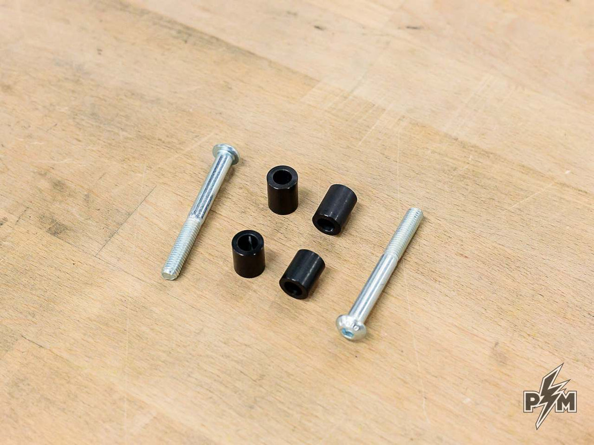 Perun moto BMW R1300GS Top luggage rack + Touratech pannier racks - integration kit - 5