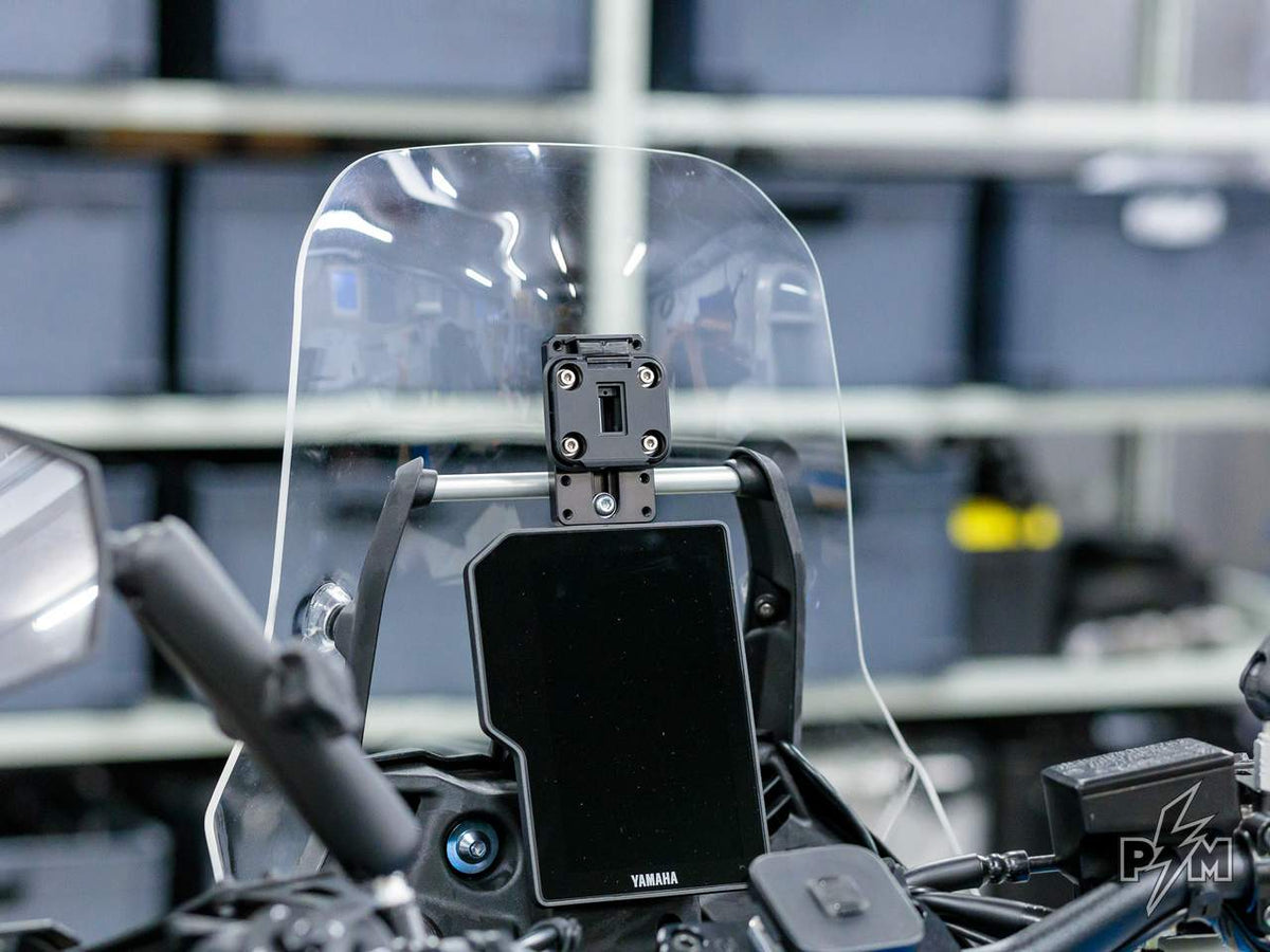 Perun moto 12mm bar GPS / Tablet holder mount AMPS Garmin Zumo XT - 1