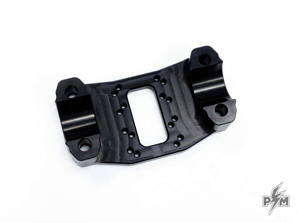 Perun moto Upper Handlebar clamp for Yamaha Tenere 700 with AMPS bolt patter for GPS and phone mounts - underside