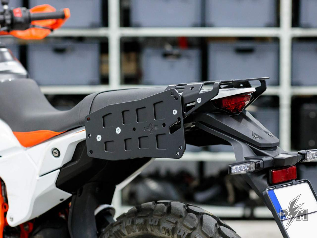 Perun Moto KTM 390 Adventure R or X / Enduro 390 AuxPox supports rear side view