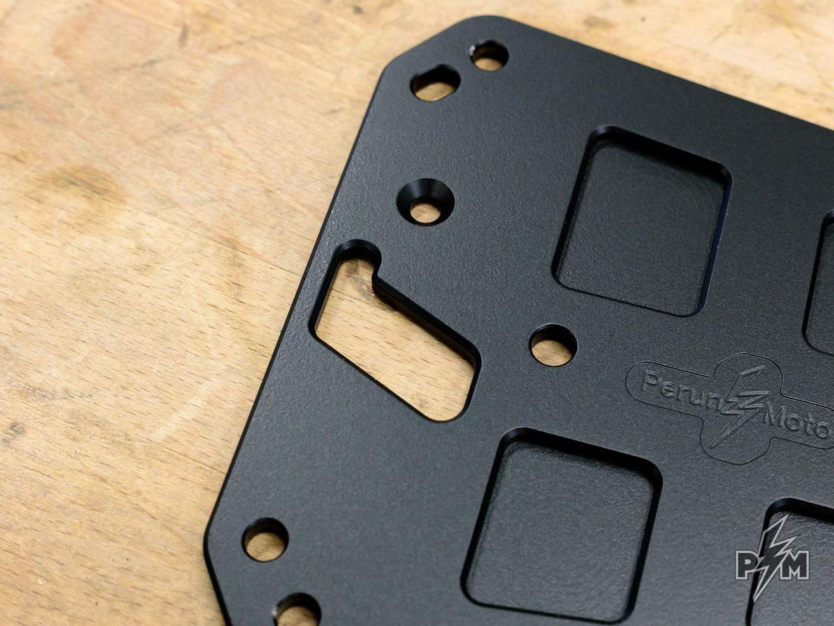 Perun Moto KTM 390 Adventure R or X / Enduro 390 AuxPox supports - chamfered edges