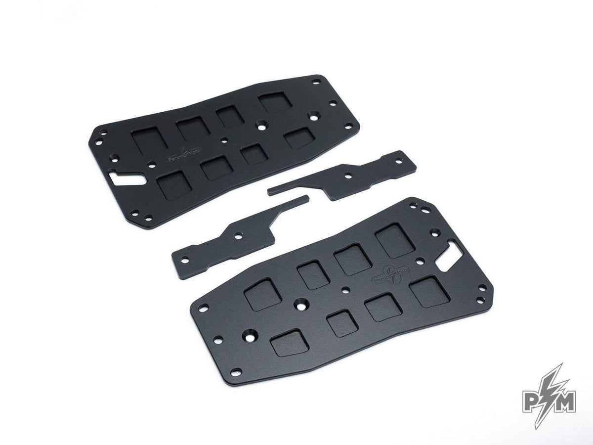 Perun Moto KTM 390 Adventure R or X / Enduro 390 AuxPox supports on white background