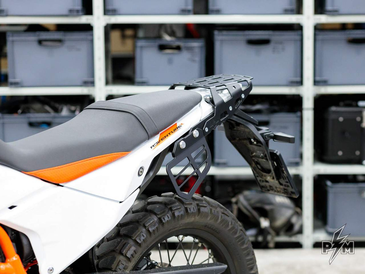 Perun moto KTM 390 Adventure R or X / Enduro OS-Base support front side view