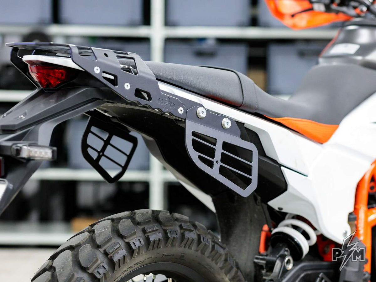 Perun moto KTM 390 Adventure R or X / Enduro OS-Base support rear side view