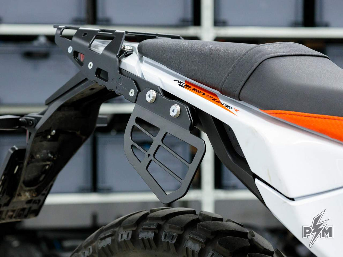 Perun moto KTM 390 Adventure R or X / Enduro OS-Base support front side view