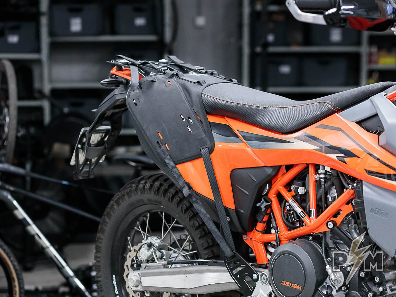 Perun moto KTM 690 Enduro R / SMC-R / Husqvarna 701 Heel guards - 7