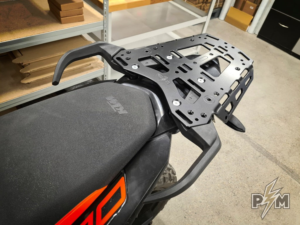 Perun moto KTM 790 890 Billet luggage rack 1