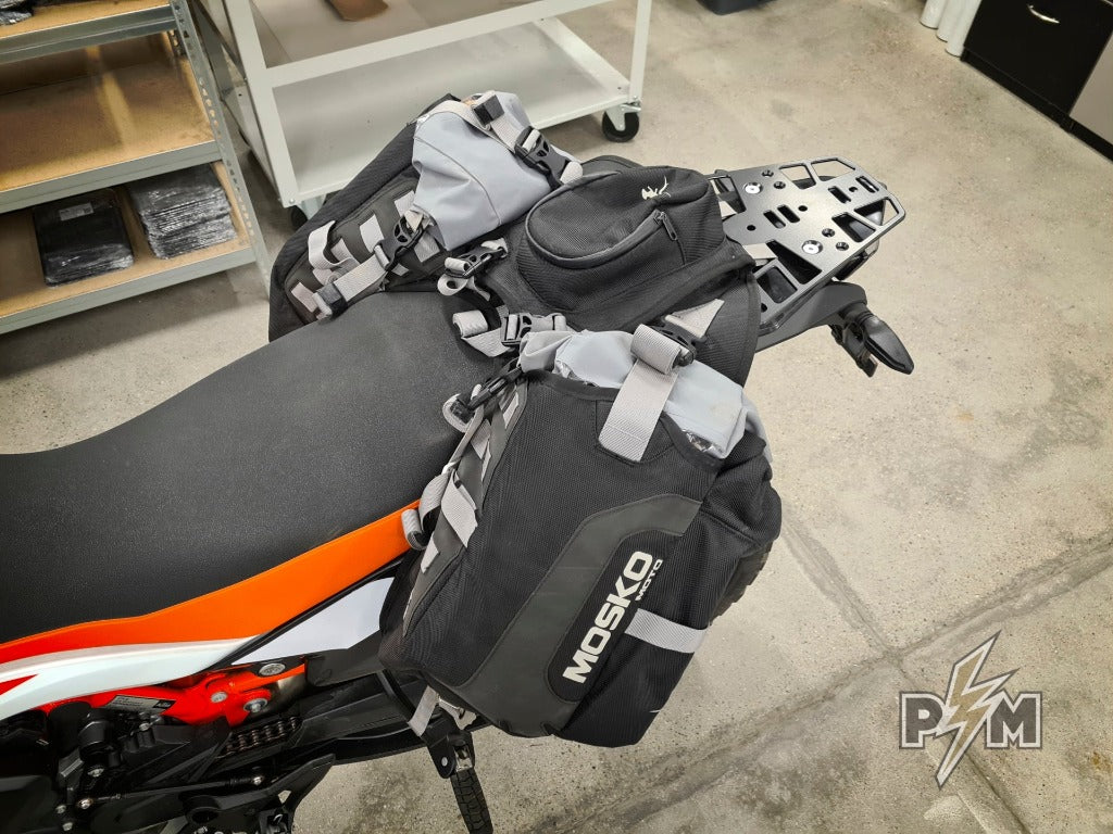 Perun moto KTM 790 890 Billet rack Small 13