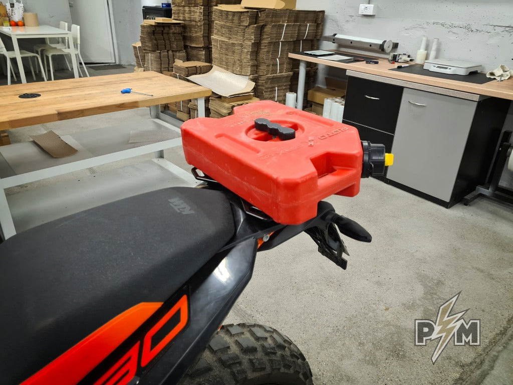 Perun moto KTM 790 890 Billet rack Small 15