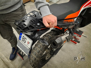 Perun moto KTM 790 890 Billet rack Small 4